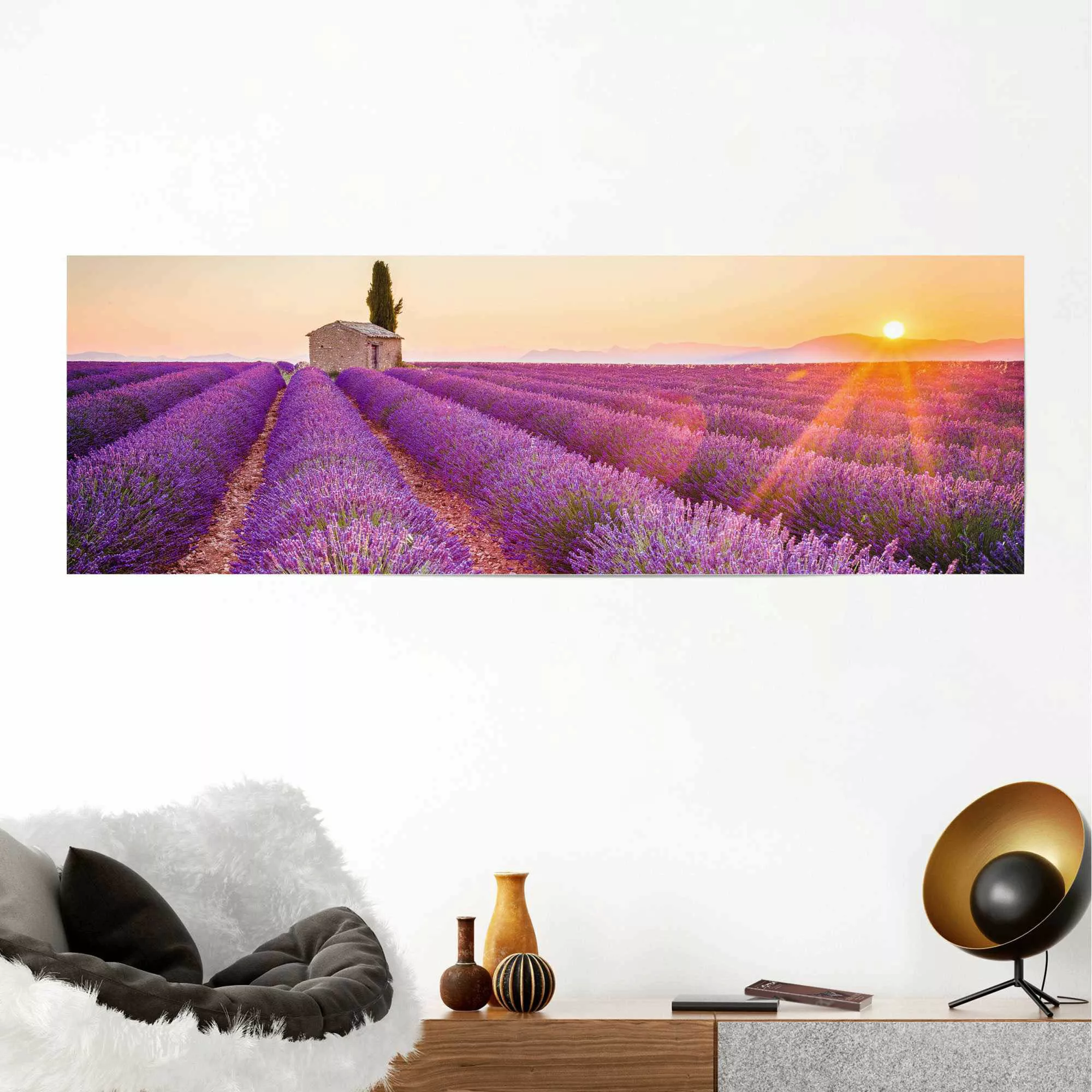 Reinders Poster "Lavendel Horizont", (1 St.) günstig online kaufen