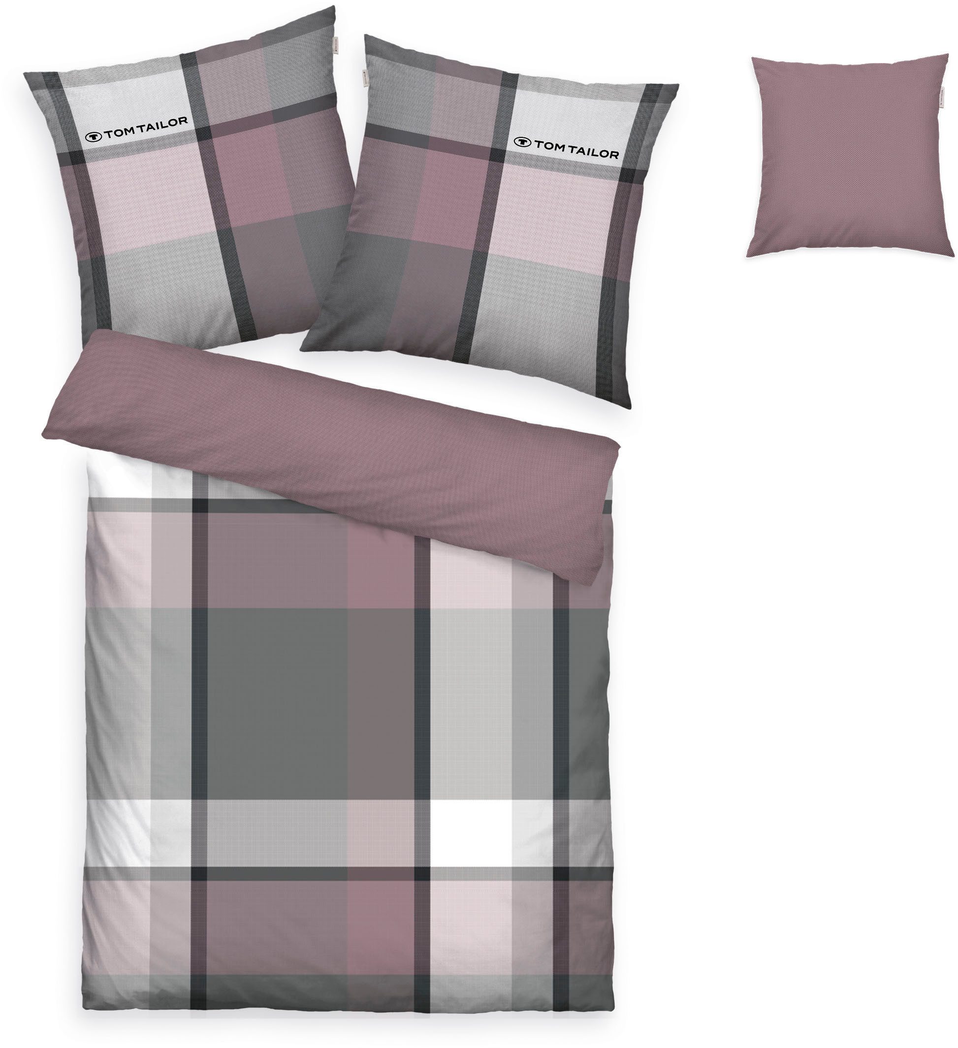 TOM TAILOR HOME Bettwäsche Lenny, Renforcé, günstig online kaufen