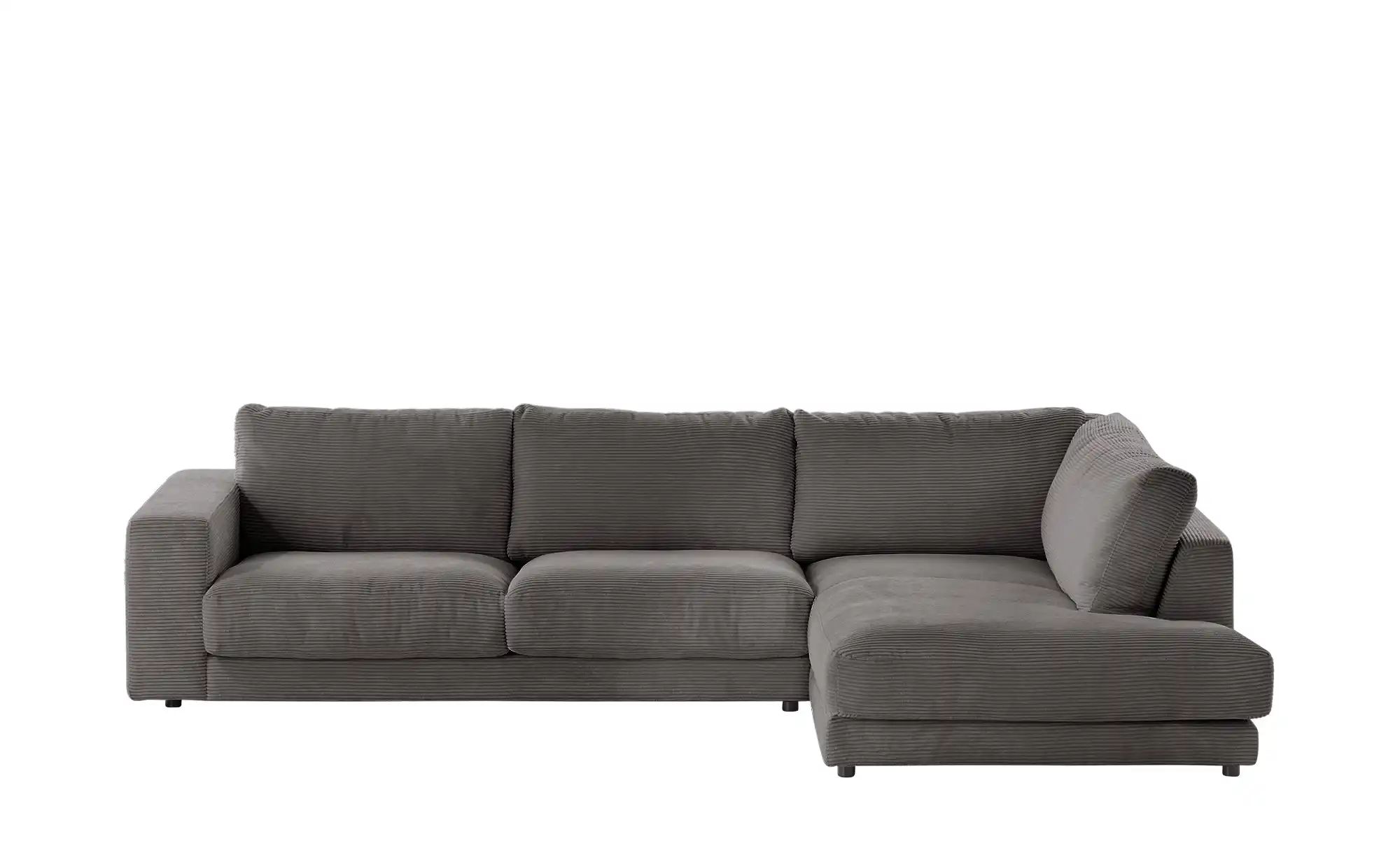 Jette Home Ecksofa Cord Sila ¦ grau ¦ Maße (cm): B: 325 H: 85 T: 224 Polste günstig online kaufen