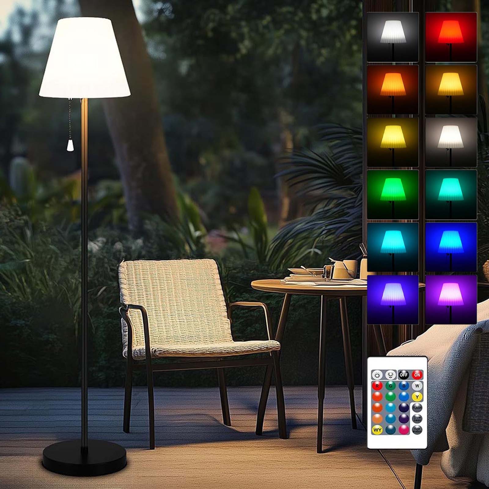 MUPOO LED Außen-Stehlampe Solar Stehleuchte mit günstig online kaufen