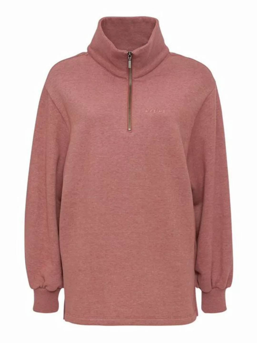 MAZINE Sweatshirt Barry Half Zip sportlich gemütlich günstig online kaufen