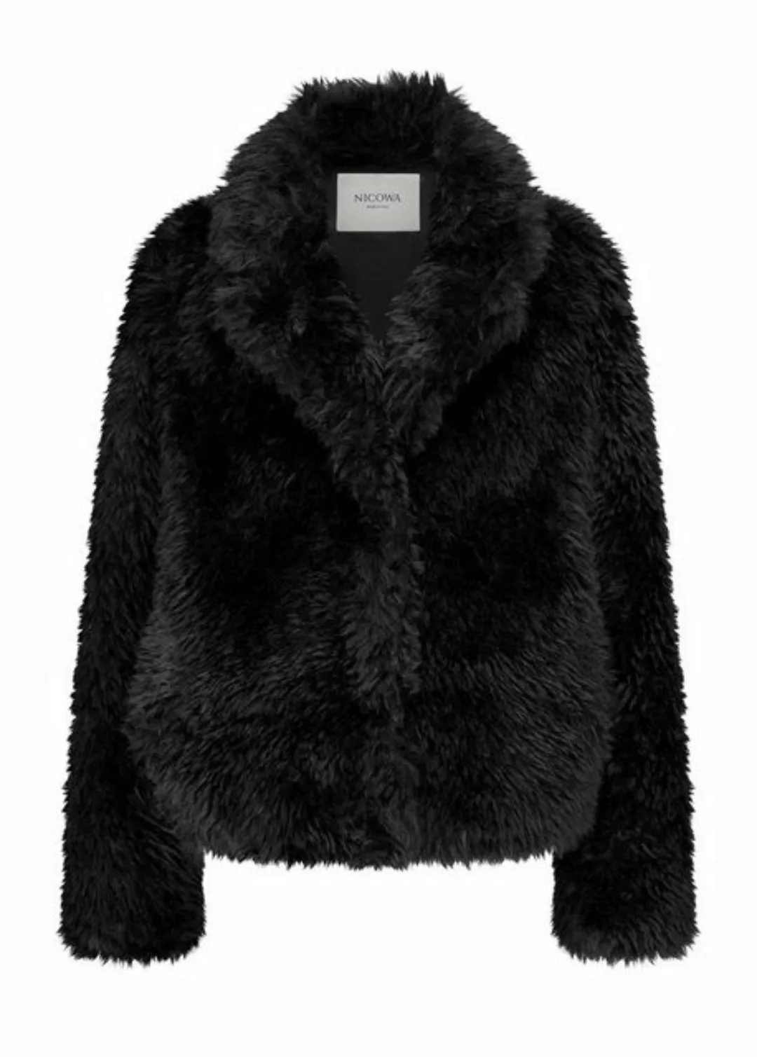 Nicowa Winterjacke FANIWO aus weichem Eco-Fur im Oversized-Schnitt günstig online kaufen