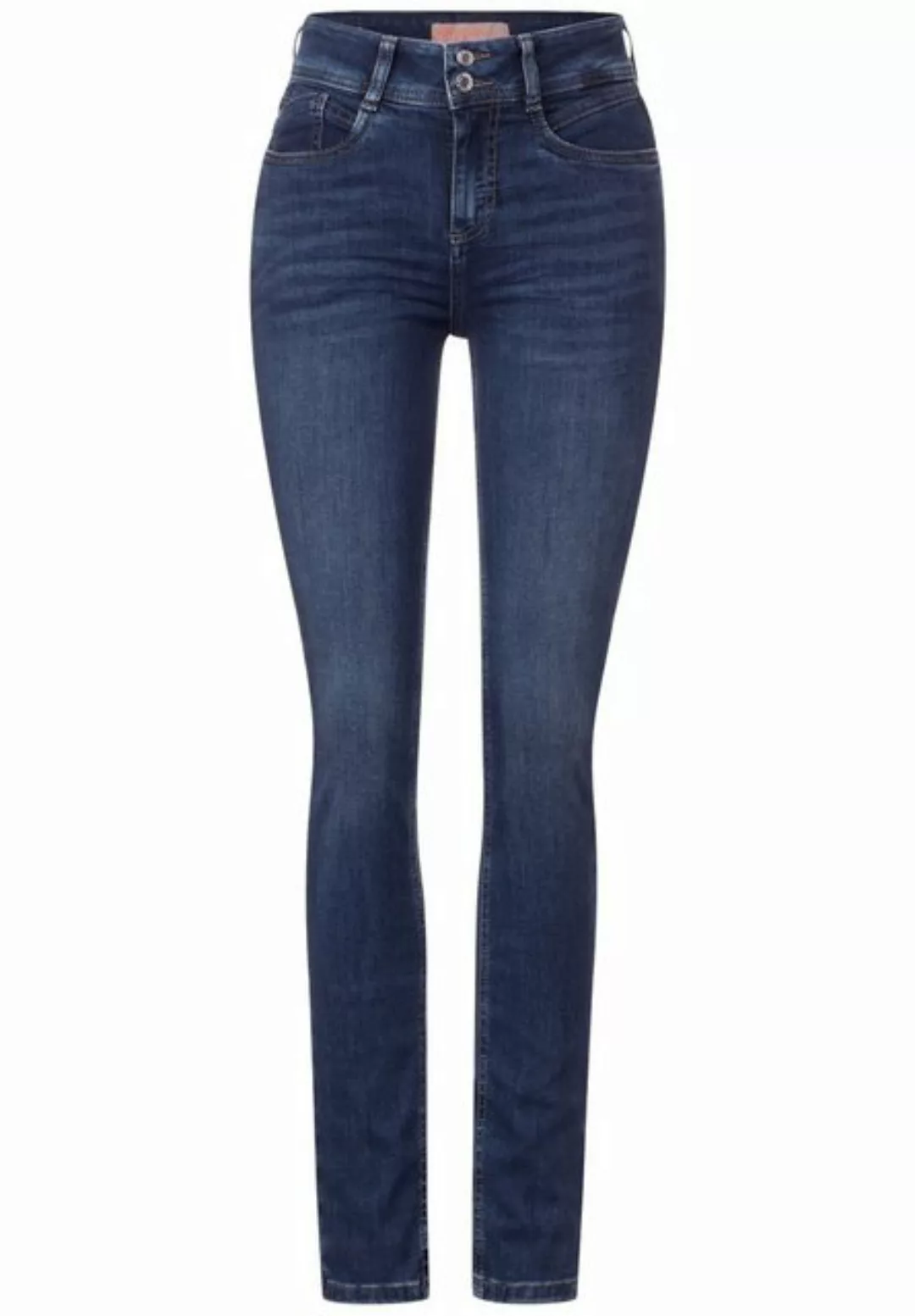 STREET ONE Regular-fit-Jeans Style QR York.hw.indigo günstig online kaufen