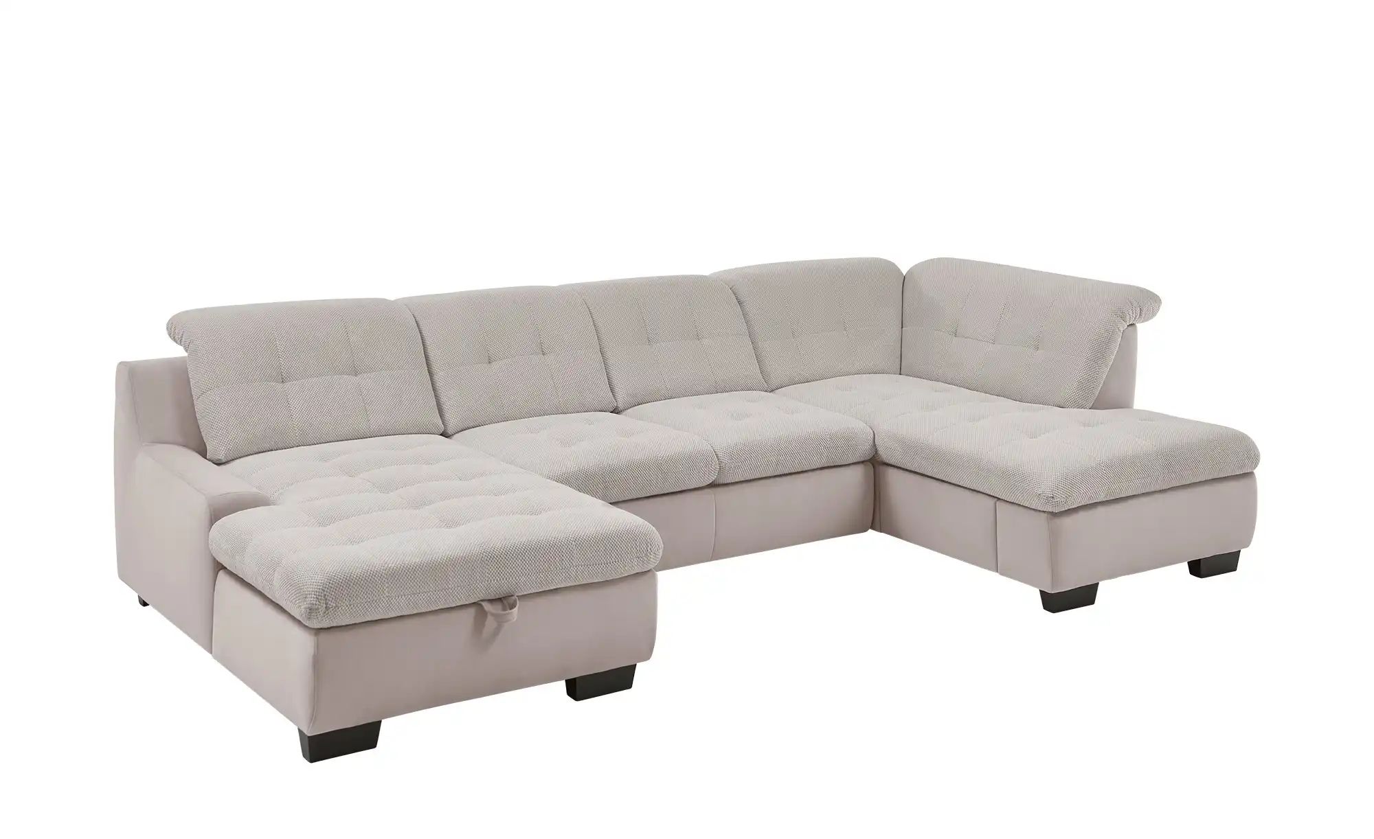 Lounge Collection Wohnlandschaft  Davinci ¦ beige ¦ Maße (cm): B: 346 H: 10 günstig online kaufen