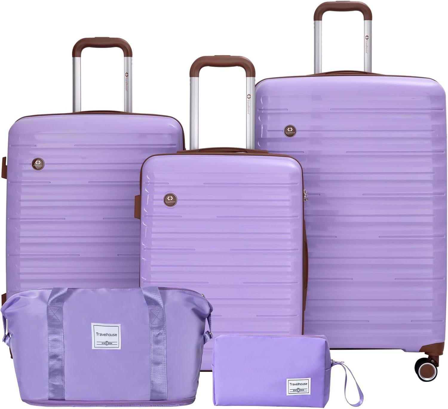 Travelhouse Trolleyset Ascona, 4 Rollen, (Spar-Set, günstig online kaufen
