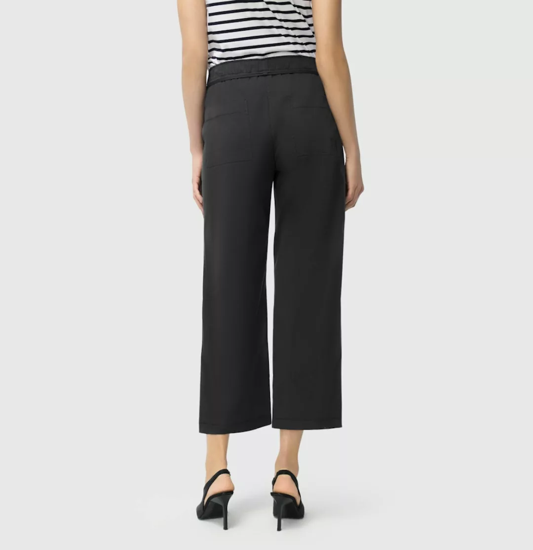 MAC 7/8-Hose "CHIARA BELT cropped", Wide Fit, mit geradem, weitem Bein günstig online kaufen