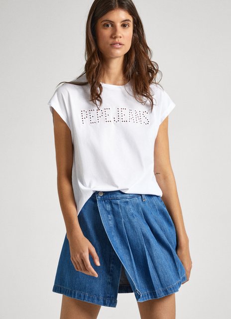 Pepe Jeans T-Shirt LILITH mit Logoapplikation günstig online kaufen