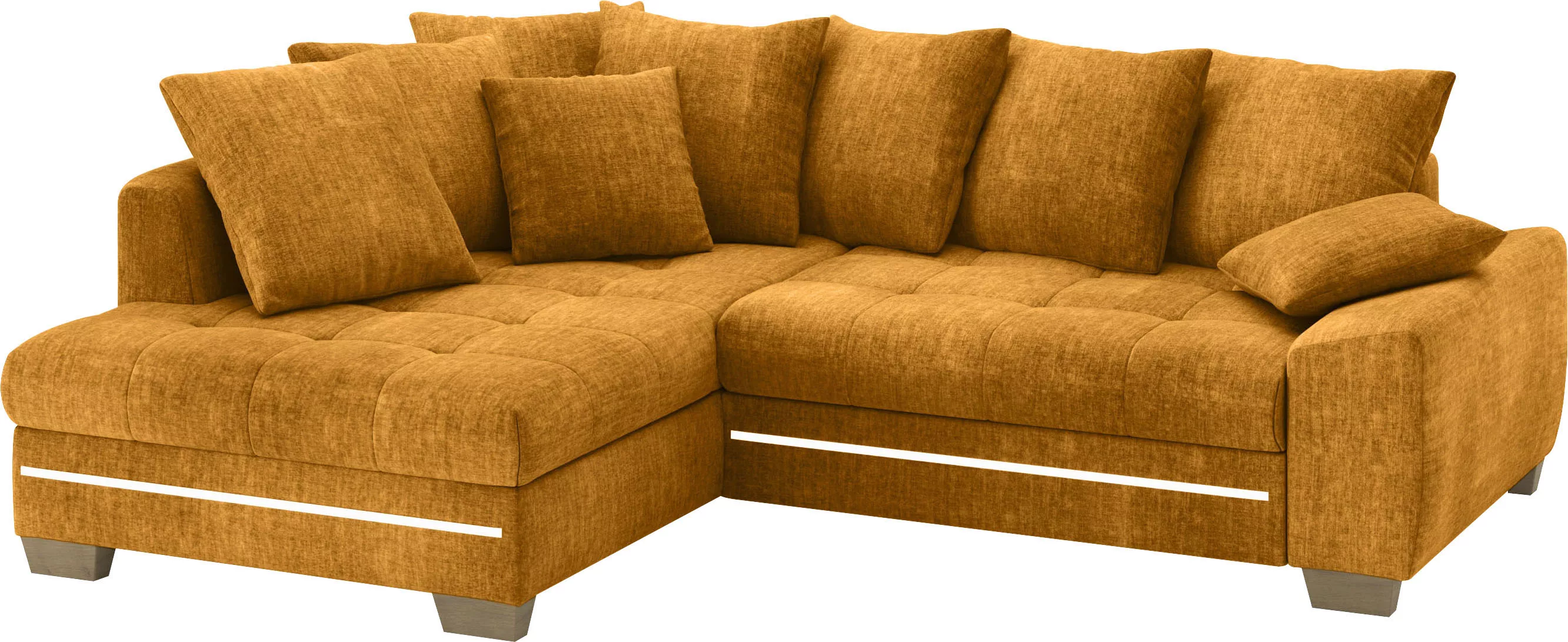 Mr. Couch Ecksofa "Nikita II, L-Form", mit Kaltschaum, RGB-LED Beleuchtung, günstig online kaufen