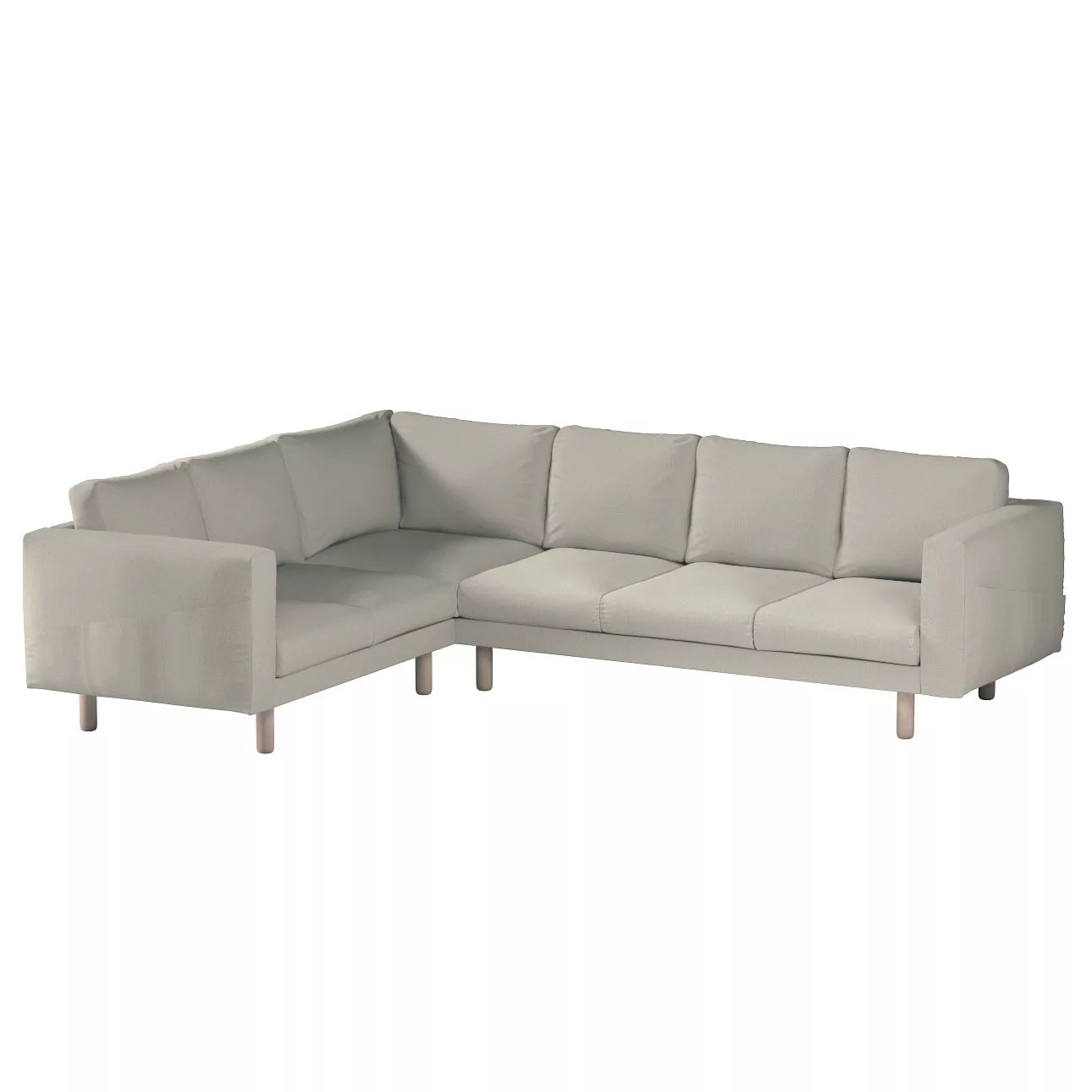 Bezug für Norsborg 5-Sitzer Ecksofa, beige, Norsborg 5-Sitzer Ecksofabezug, günstig online kaufen