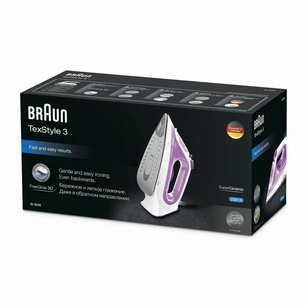 Dampfbügeleisen Braun Texstyle 3 Si 3030 2300 W günstig online kaufen