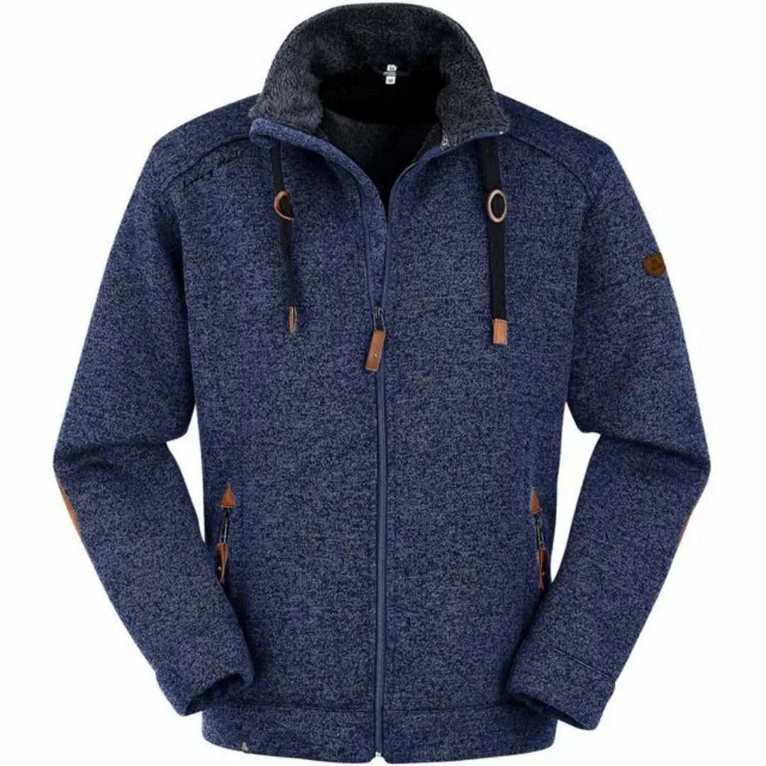 Maul Sport® Funktionsjacke Lichtenau - Strickfleecejacke blue günstig online kaufen