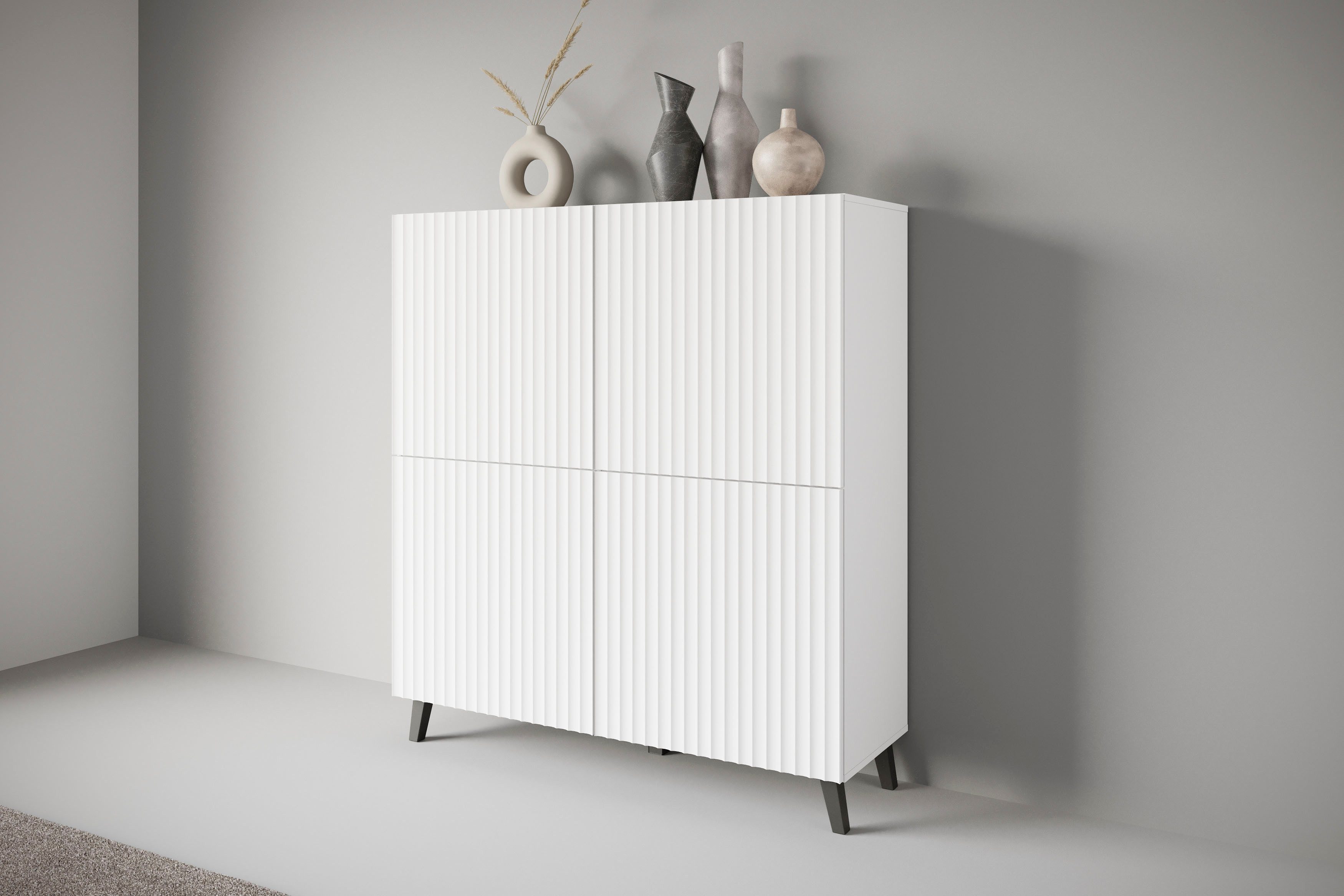 INOSIGN Highboard "HIGHBOARD PHUKET", (1 St.), moderne Kommode mit 4 Türen günstig online kaufen
