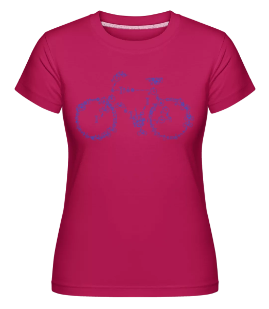 Fahrrad Aus Fahrrädern · Shirtinator Frauen T-Shirt günstig online kaufen