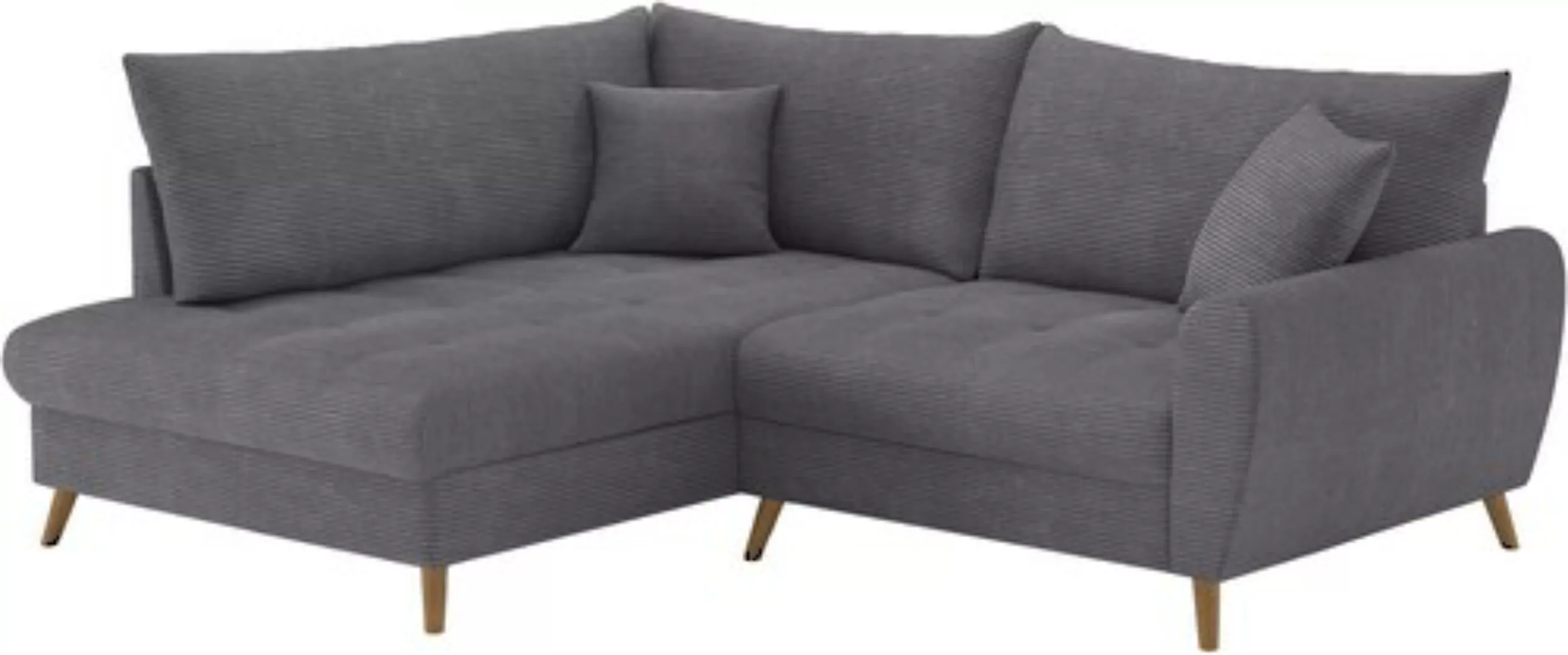 Mr. Couch Ecksofa "Blackburn II, L-Form", Mit Kaltschaumpolsterung bis 140 günstig online kaufen