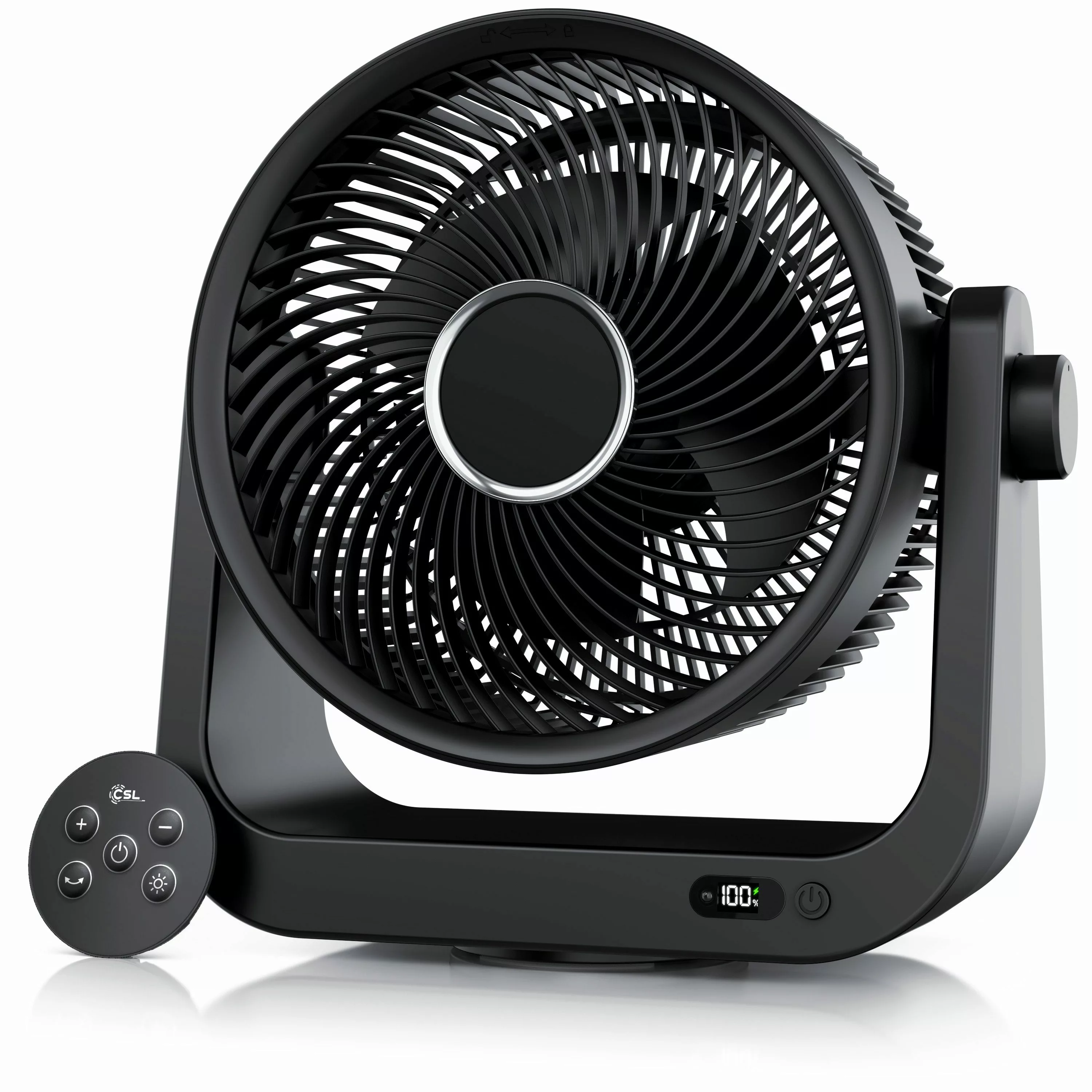 CSL Akku-Standventilator Tischventilator, USB Mini Desk günstig online kaufen