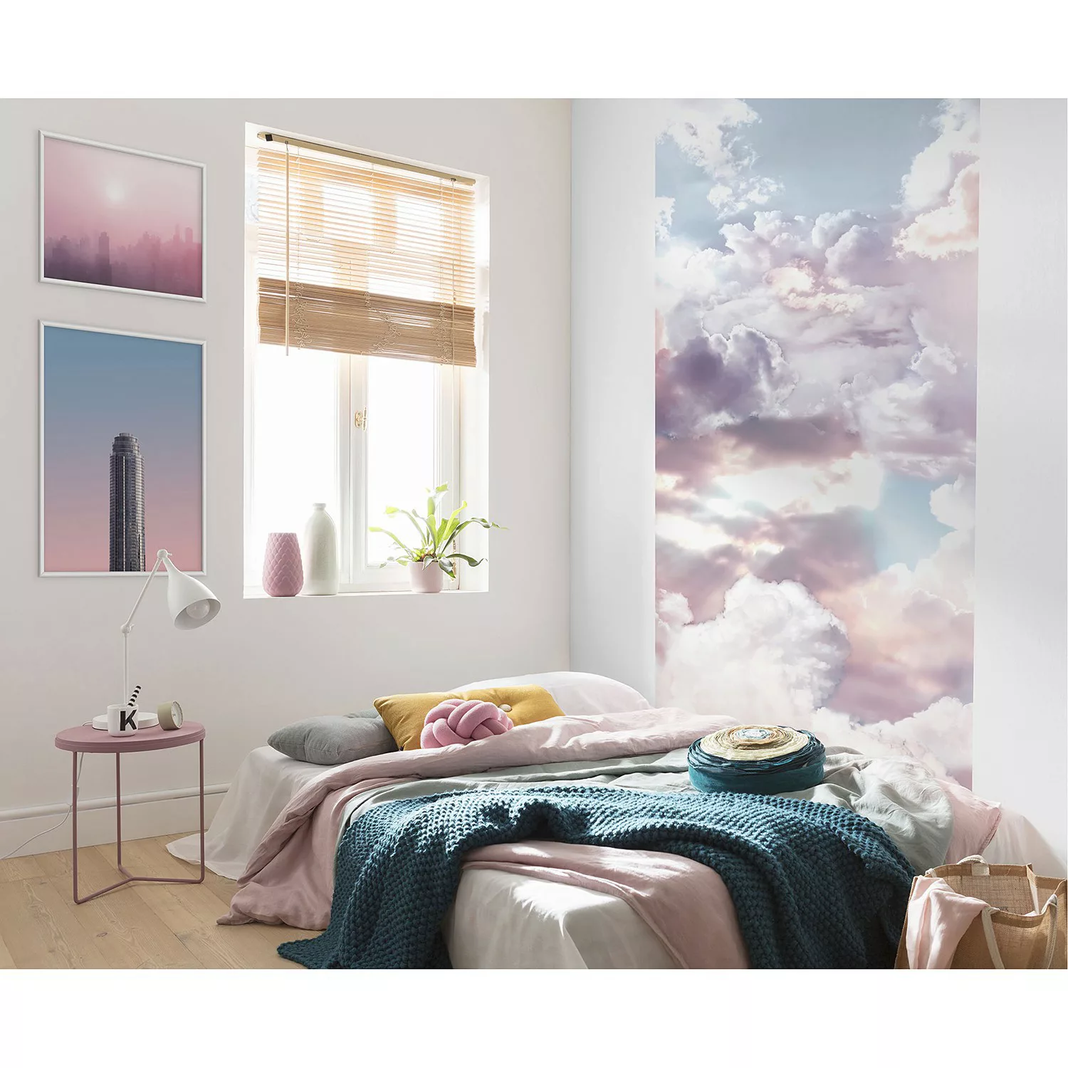 Komar Vliestapete »Clouds Panel«, 100x250 cm (Breite x Höhe), Vliestapete, günstig online kaufen