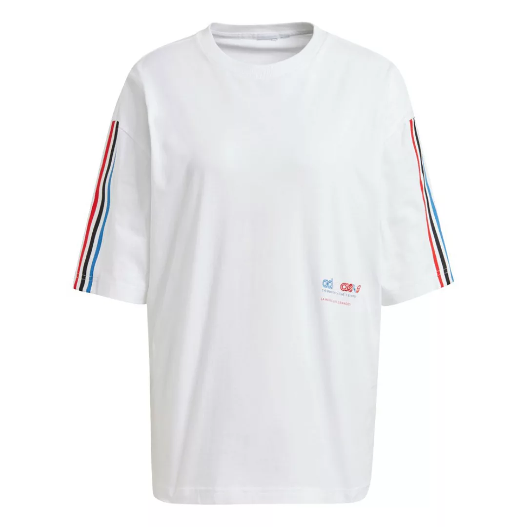 Adidas Originals Adicolor Oversized Kurzarm T-shirt 38 White günstig online kaufen