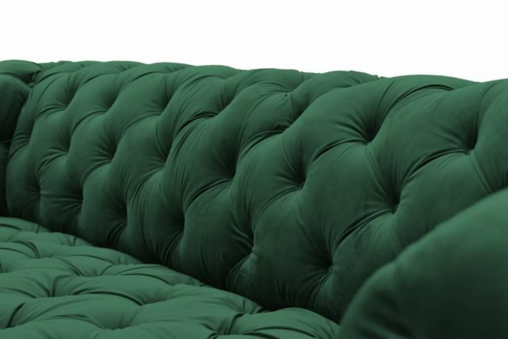 Fun Möbel Sofa Sofa Designer-Sofa NATALIE 2-Sitzer in Stoff, 1 Teile, Rundu günstig online kaufen