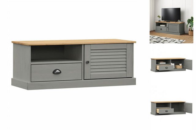 vidaXL TV-Schrank TV Schrank Sideboard Schrank VIGO Grau 106x40x40 cm Massi günstig online kaufen