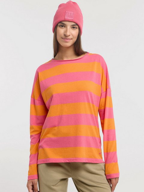 Elbsand Rundhalsshirt Longsleeve Milia Pink Yarrow Sunset Orange günstig online kaufen