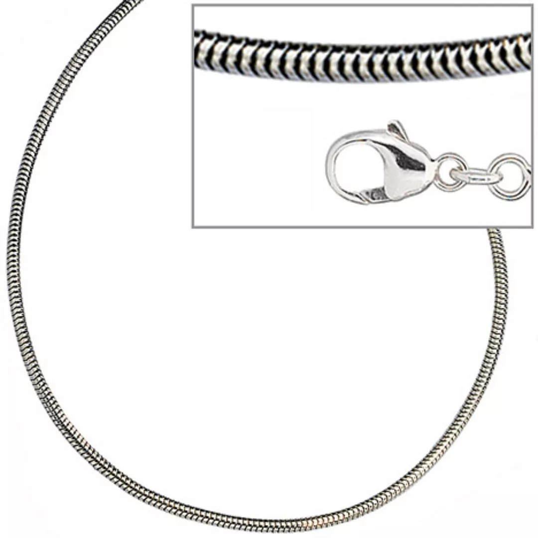 SIGO Schlangenkette 925 Silber 1,9 mm 60 cm Halskette Kette Silberkette Kar günstig online kaufen