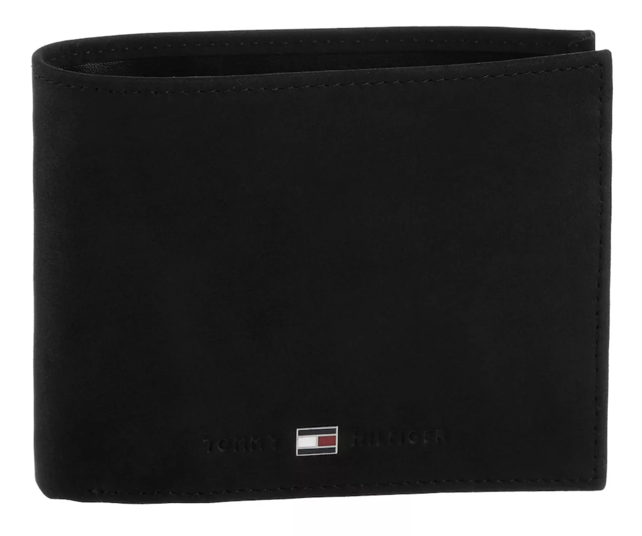 Tommy Hilfiger Geldbörse aus Leder, 12,5 cm x 10 cm günstig online kaufen