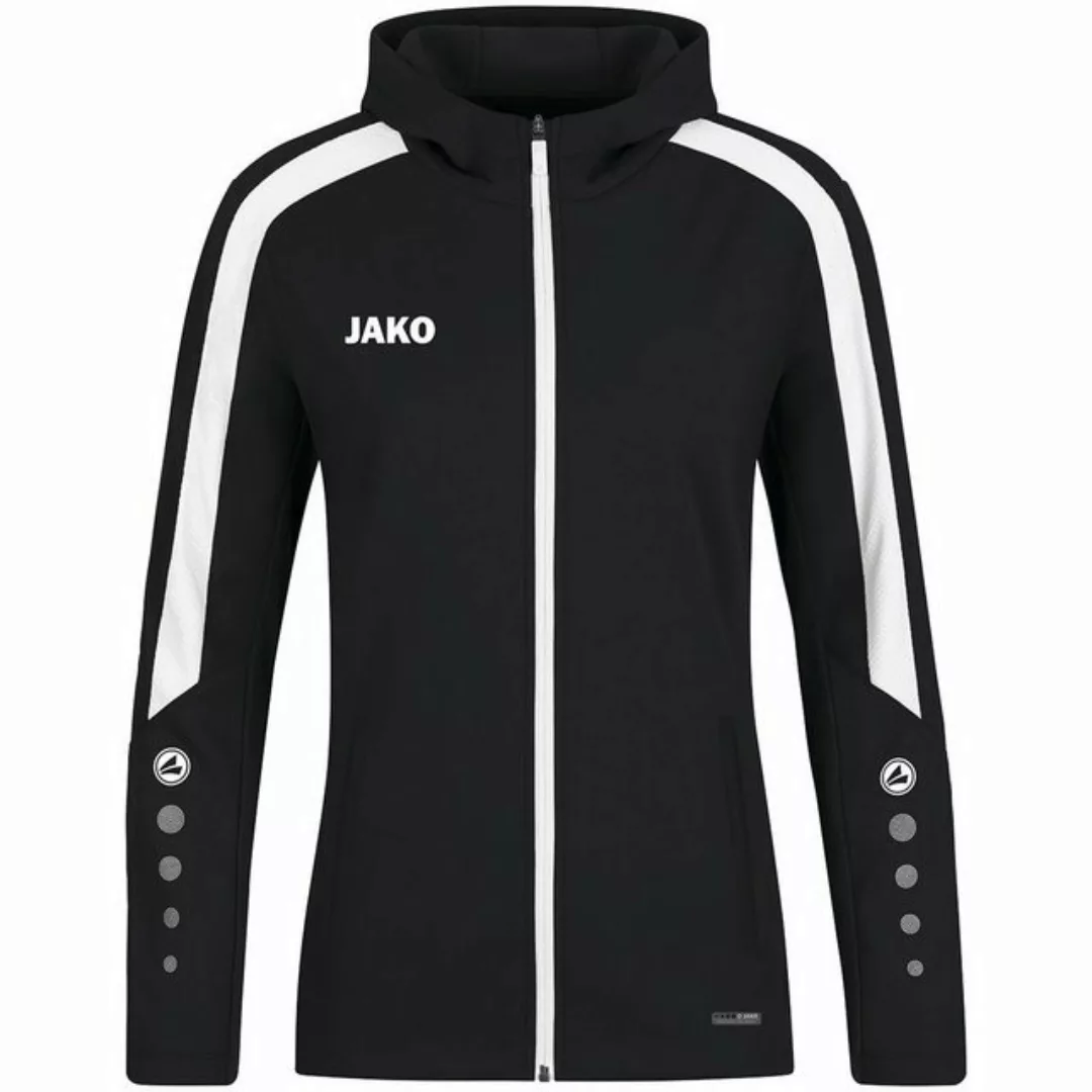 Jako Kapuzensweatshirt Kapuzenjacke Power weiß/rot günstig online kaufen