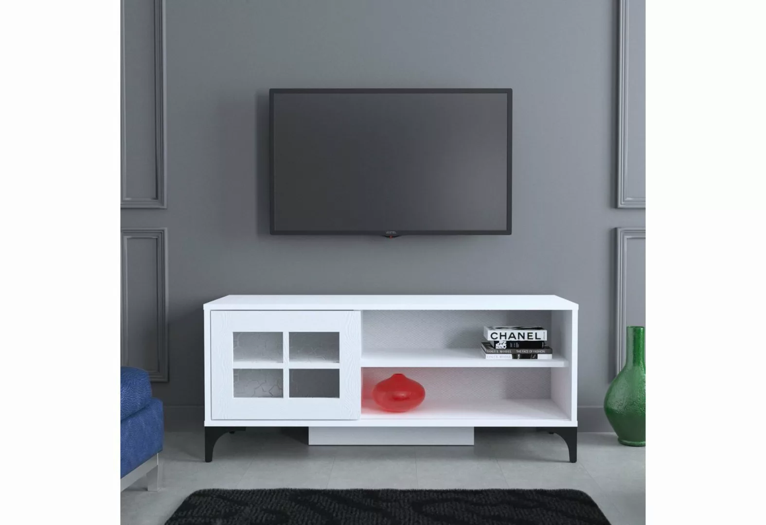 Skye Decor TV-Schrank Schränke, 54x125x42 cm, 100% Melaminbeschichtete Part günstig online kaufen