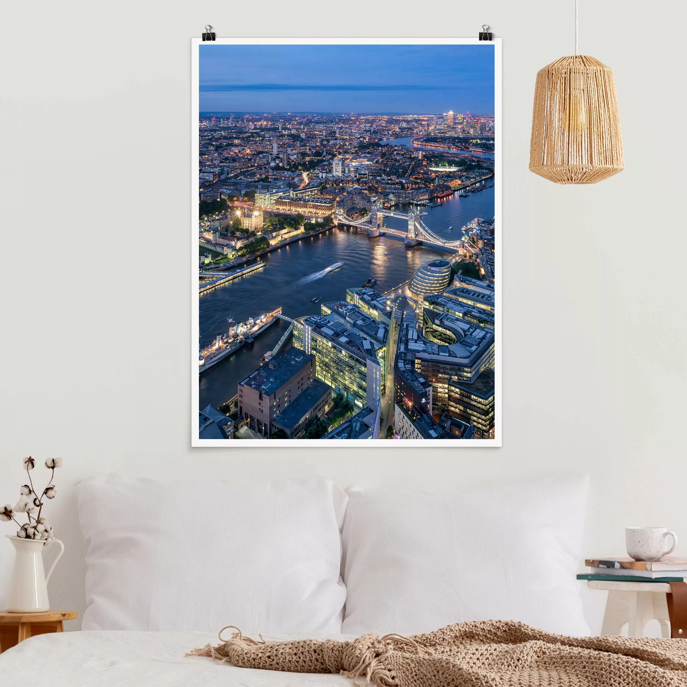 Poster Nachts in London günstig online kaufen