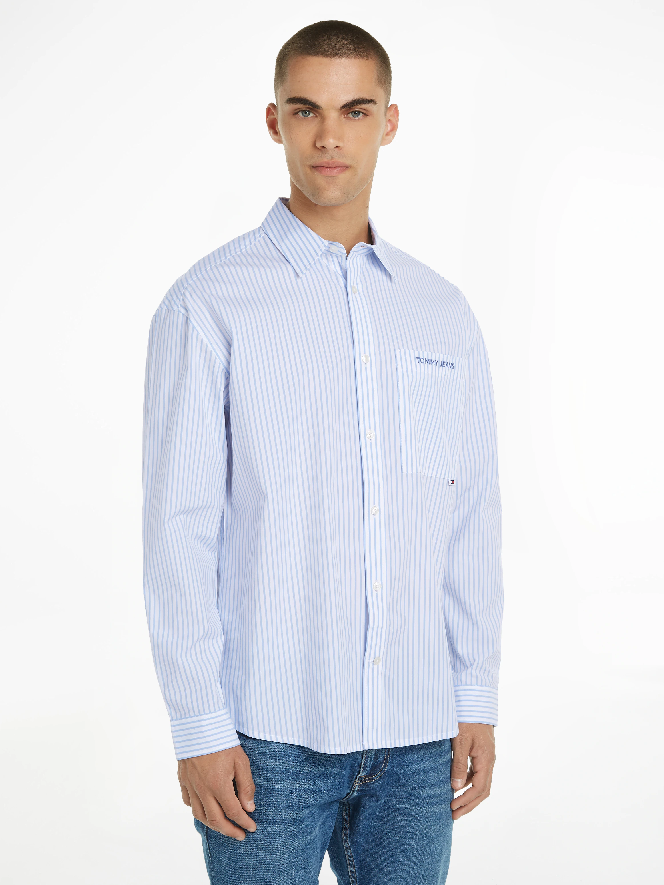 Tommy Jeans Langarmhemd "TJM RLX CLASSIC SHIRT" günstig online kaufen