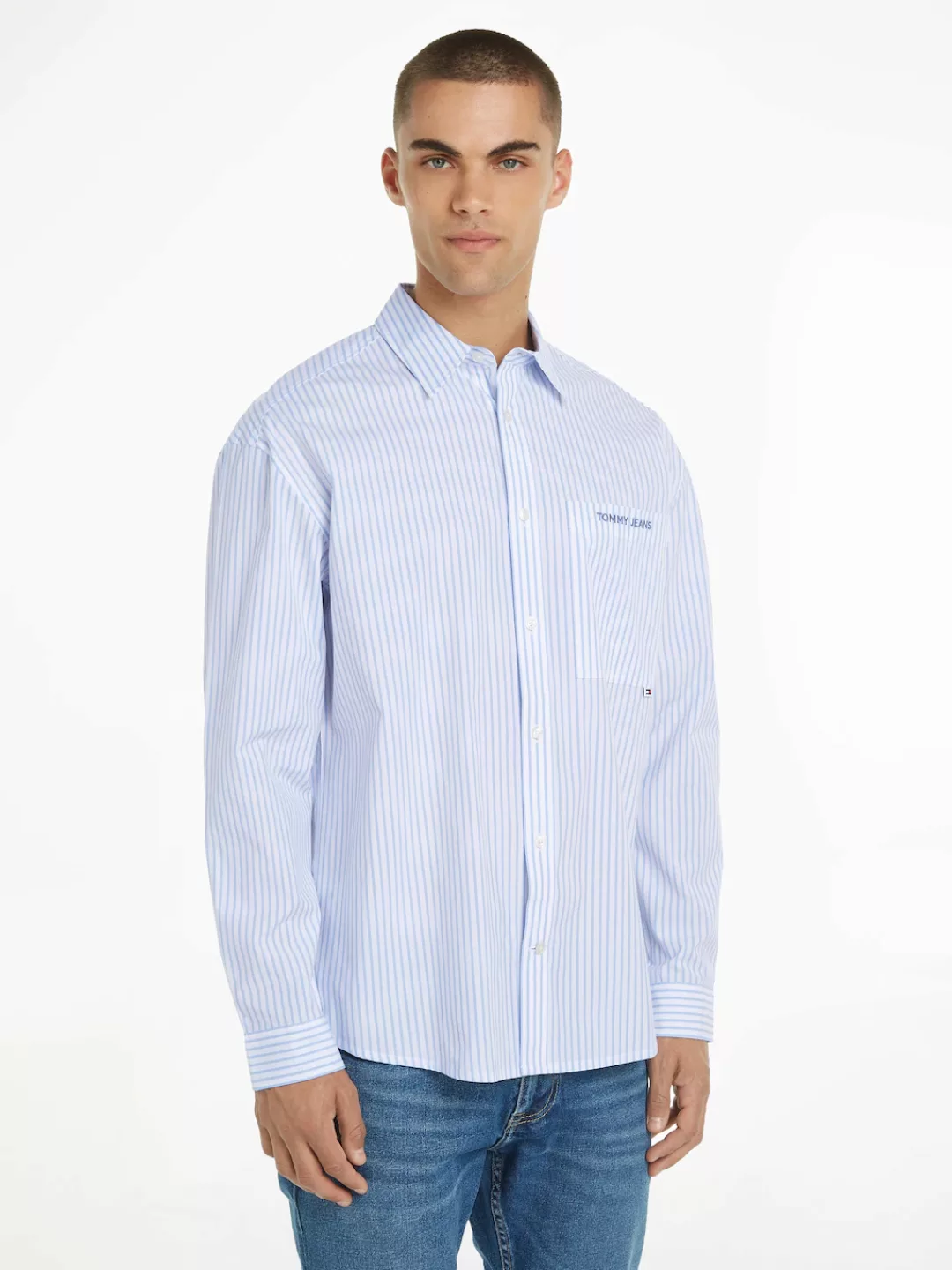 Tommy Jeans Langarmhemd "TJM RLX CLASSIC SHIRT" günstig online kaufen