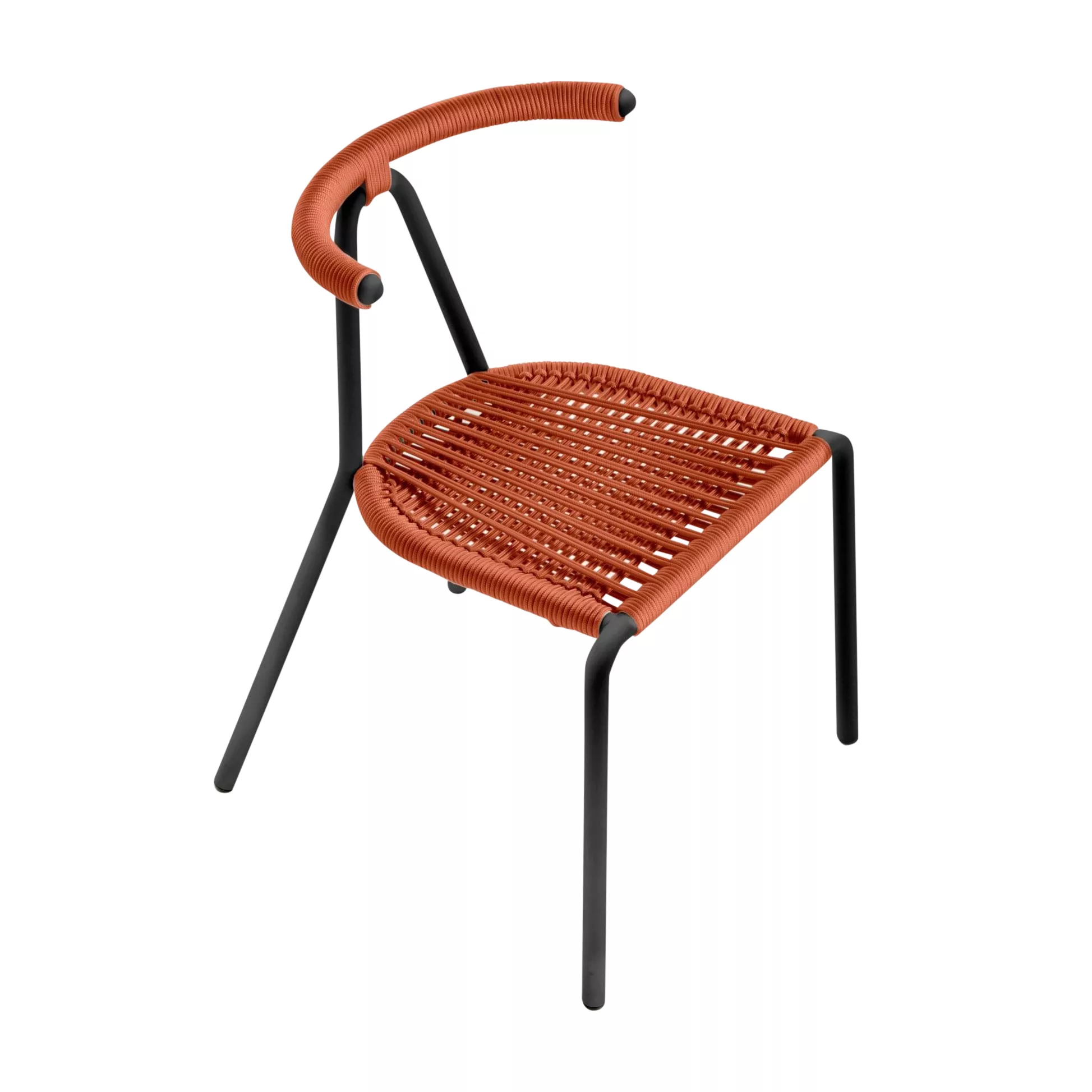 B-Line - Toro Stuhl Sitzfäche geflochten - ziegelrot/geflochtene Schnüre/Bx günstig online kaufen