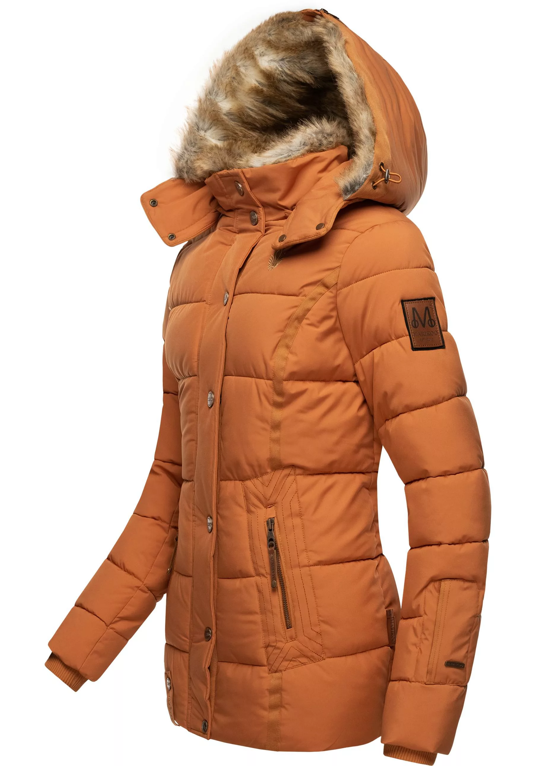 Marikoo Winterjacke "Nekoo", mit Kapuze, stylische Damen Steppjacke mit gro günstig online kaufen