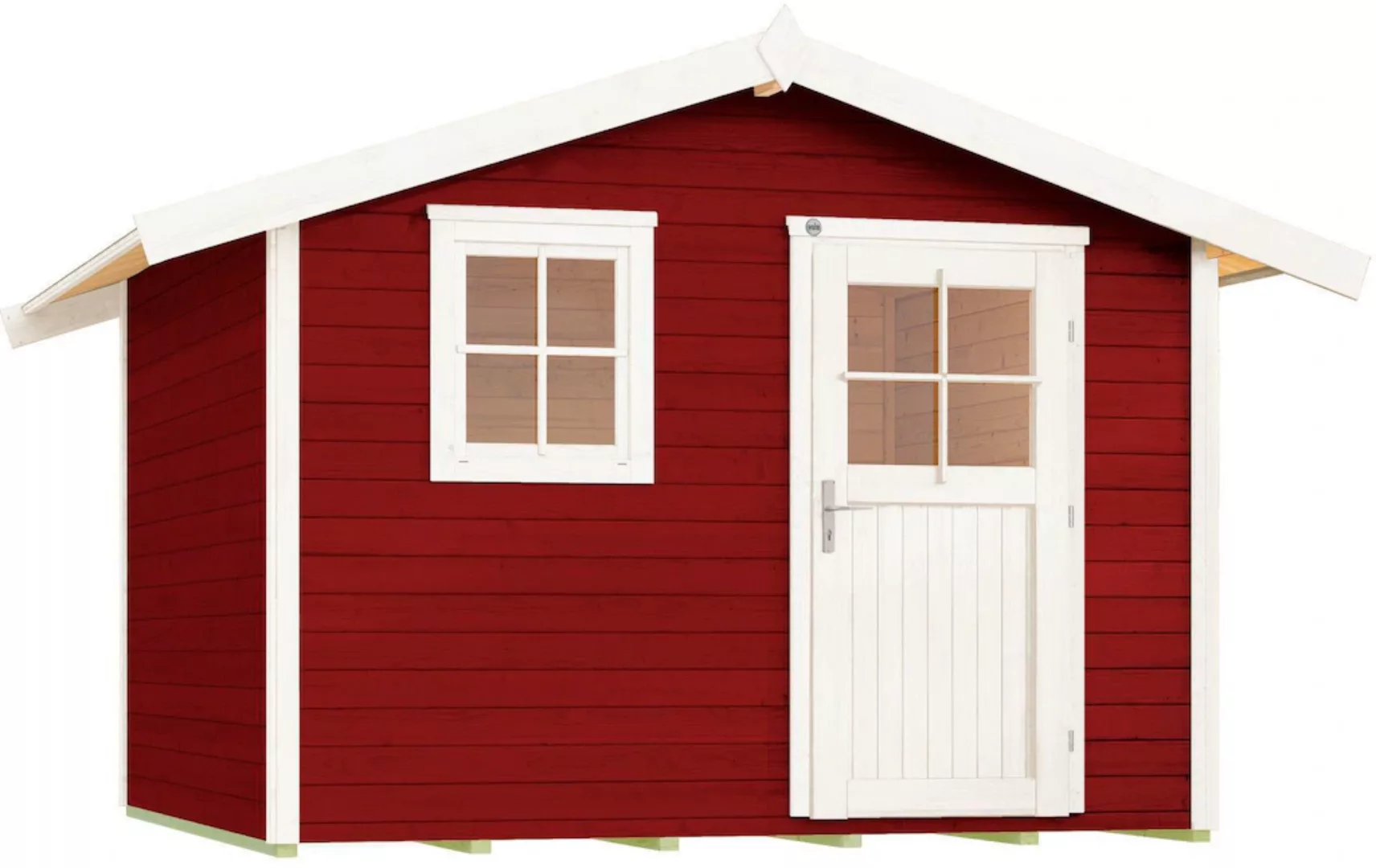 Weka Holz-Gartenhaus Satteldach Lasiert 238 cm günstig online kaufen