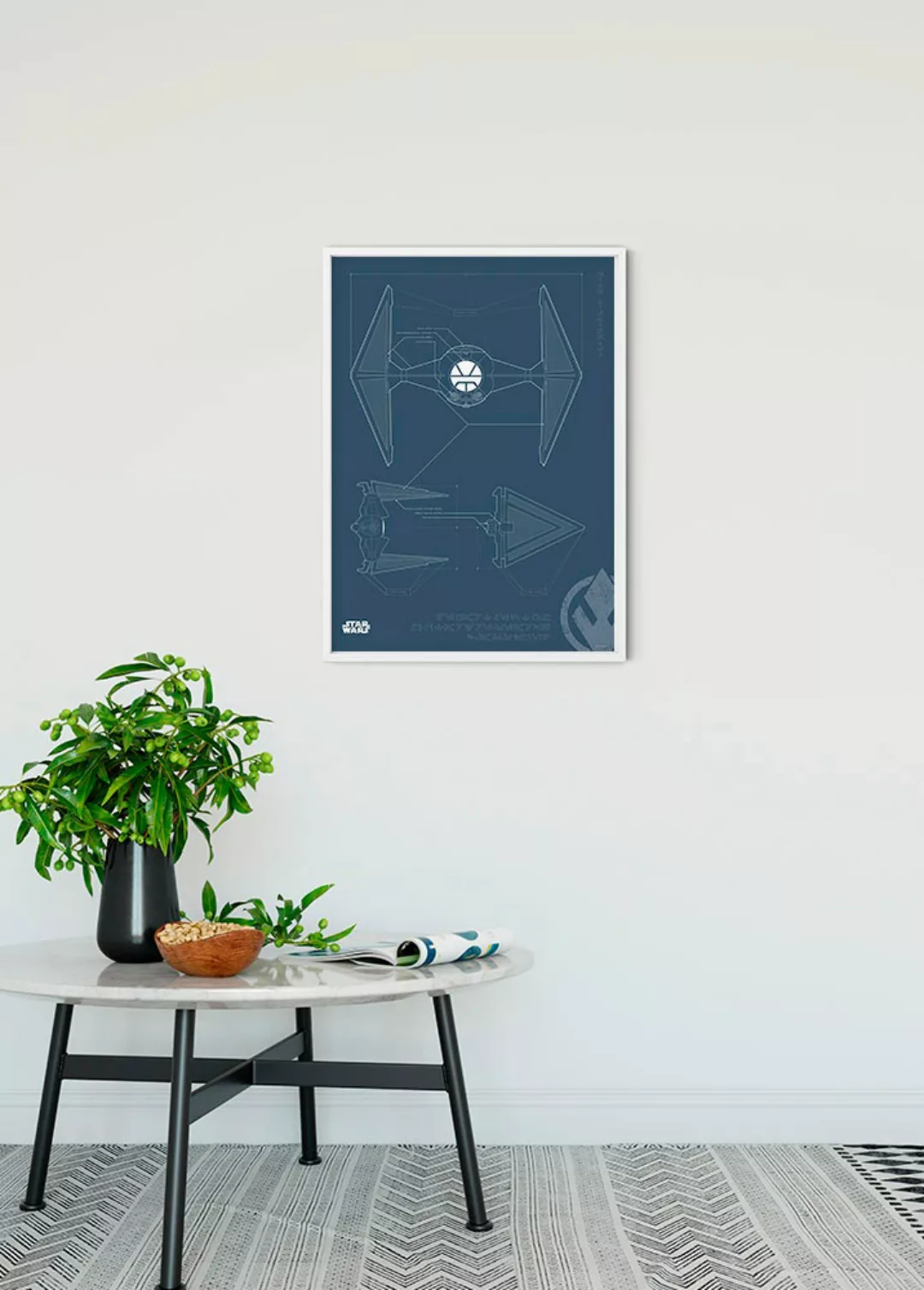 Komar Wandbild Star Wars Fighter 50 x 70 cm günstig online kaufen