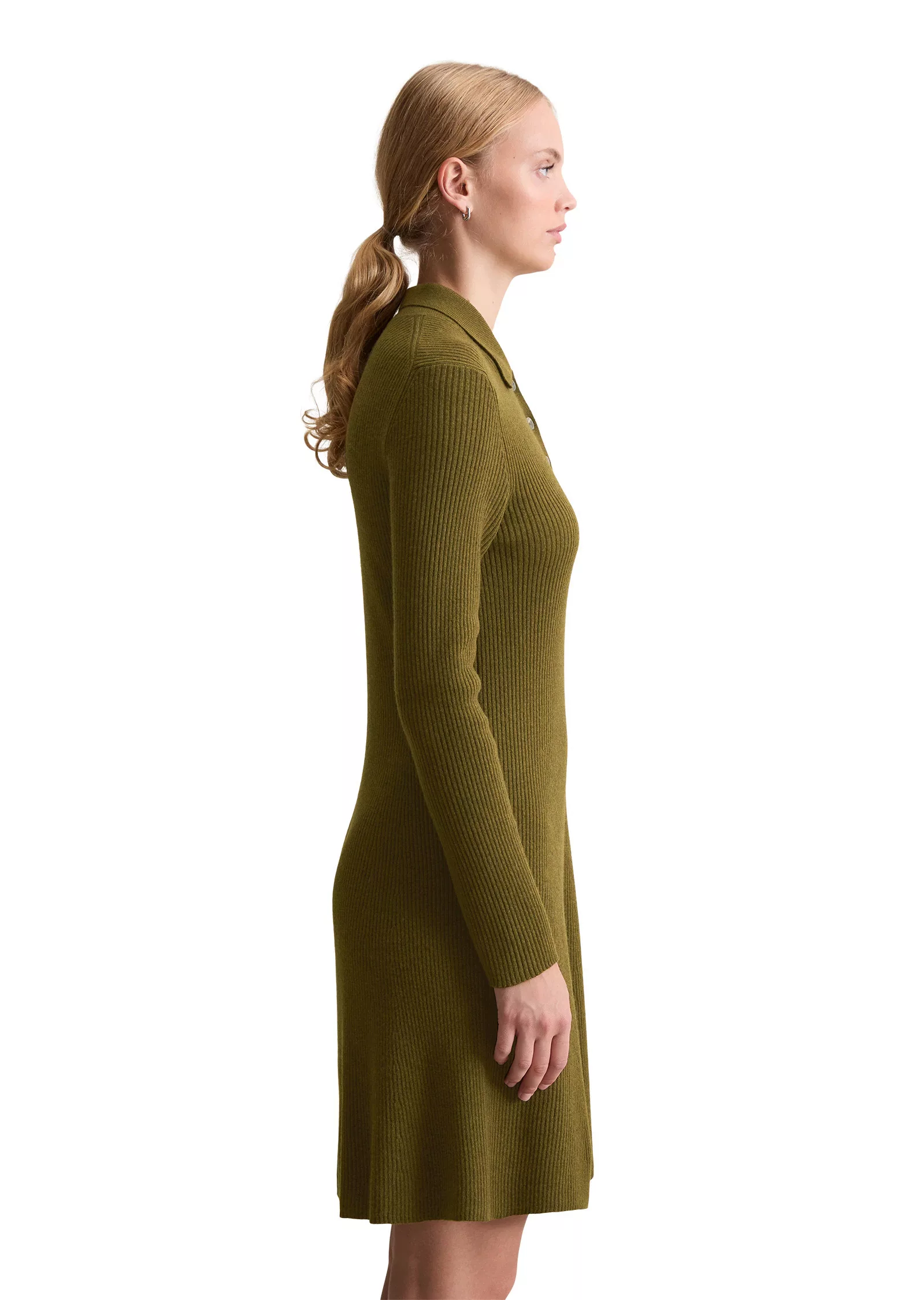 Marc OPolo DENIM Strickkleid "aus softem Schurwolle-Mix" günstig online kaufen