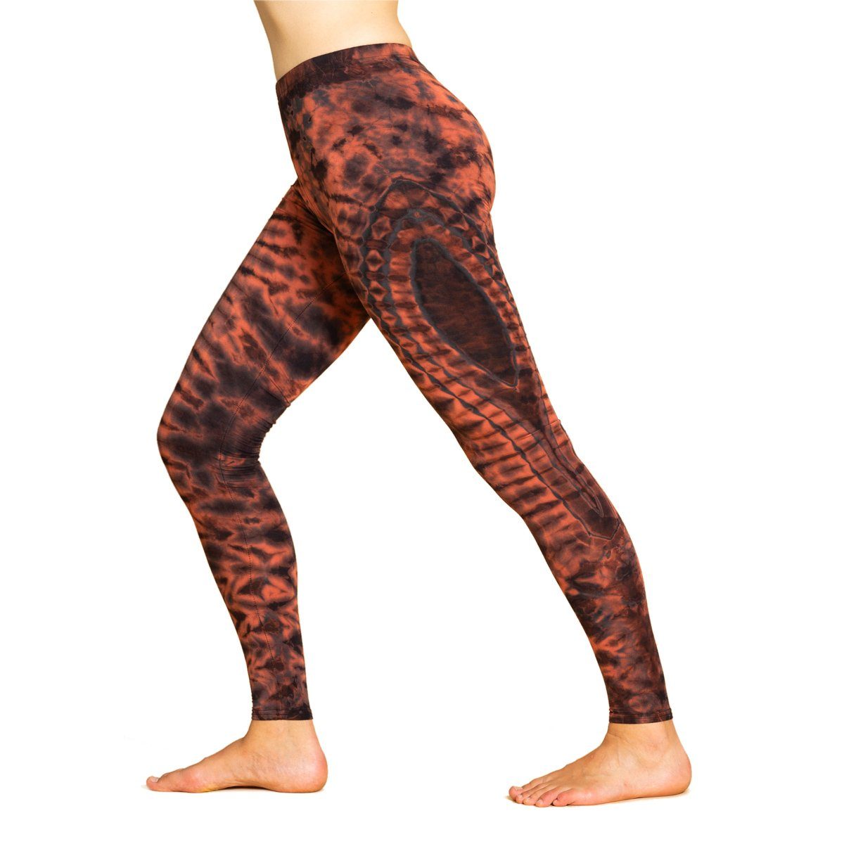 PANASIAM Leggings Unikat Batik Leggings 'Dschungel' günstig online kaufen
