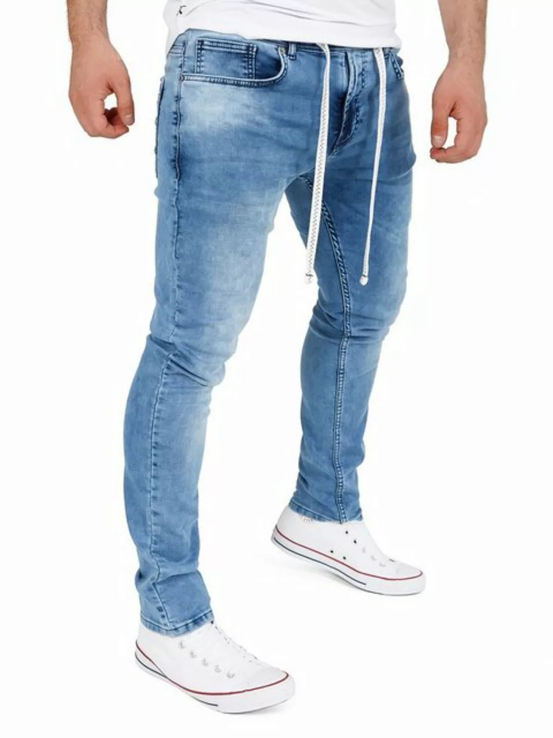 Yazubi Sweatjeans Jogginghose Herren Jogg in Jeans Steve Stretch Hose in Jo günstig online kaufen