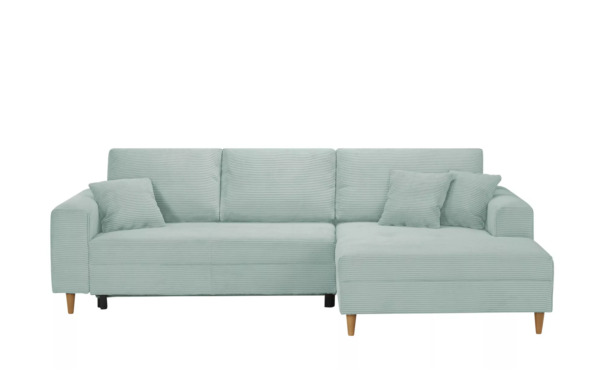 Ecksofa  Bern ¦ grün ¦ Maße (cm): B: 275 H: 91 T: 173 Polstermöbel > Sofas günstig online kaufen