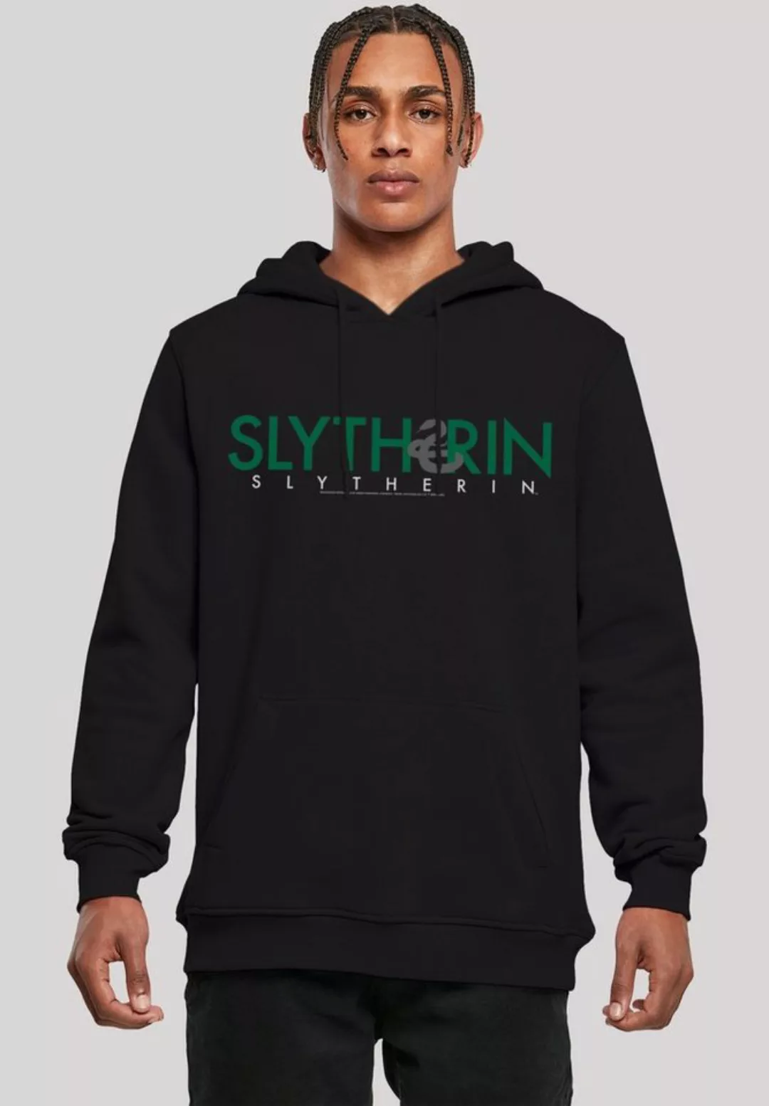 F4NT4STIC Kapuzenpullover "Harry Potter Slytherin Text", Print günstig online kaufen