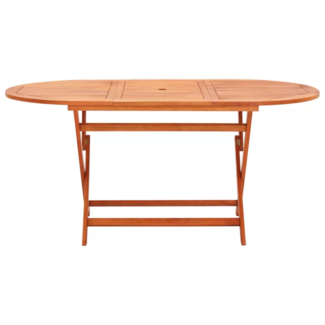 Gartentisch Klappbar 160×85×74 Cm Eukalyptus Massivholz günstig online kaufen