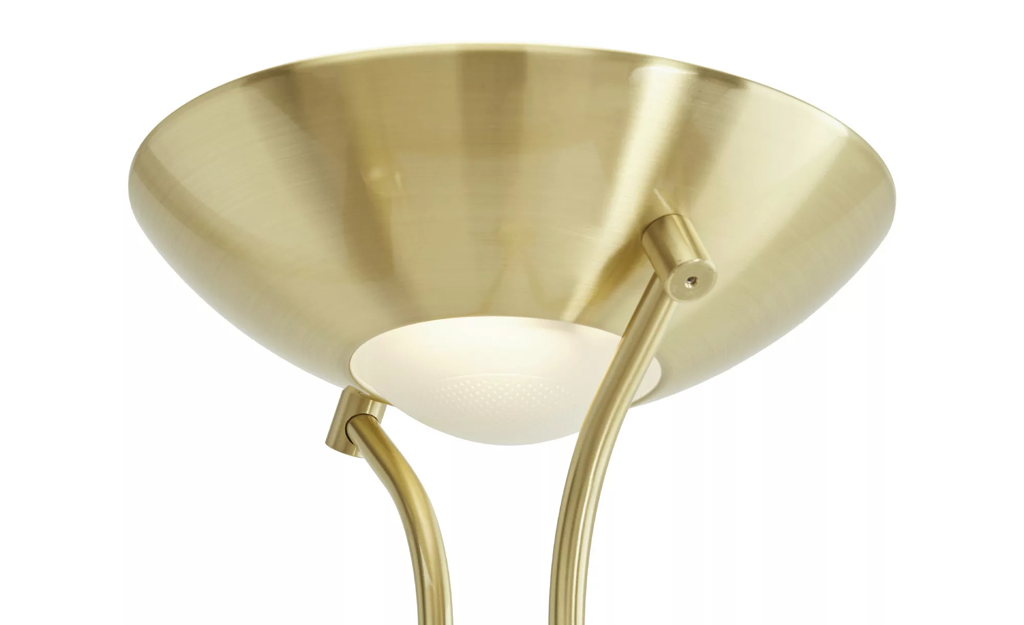 KHG LED-Deckenfluter ¦ gold ¦ Maße (cm): H: 180  Ø: 25.4 Lampen & Leuchten günstig online kaufen