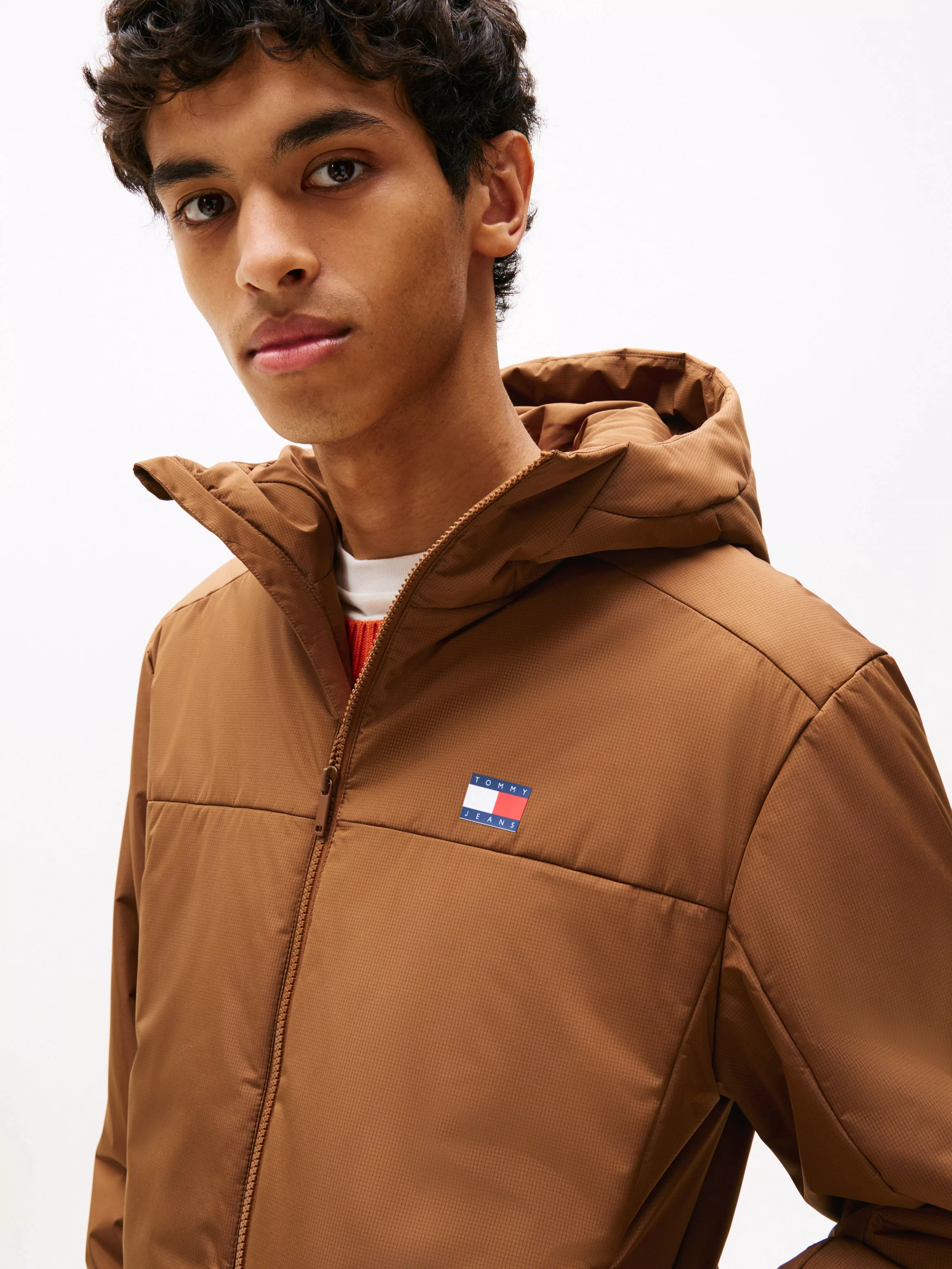 Tommy Jeans Outdoorjacke, mit Kapuze, Freizeitjacke, Übergangsjacke, Regula günstig online kaufen