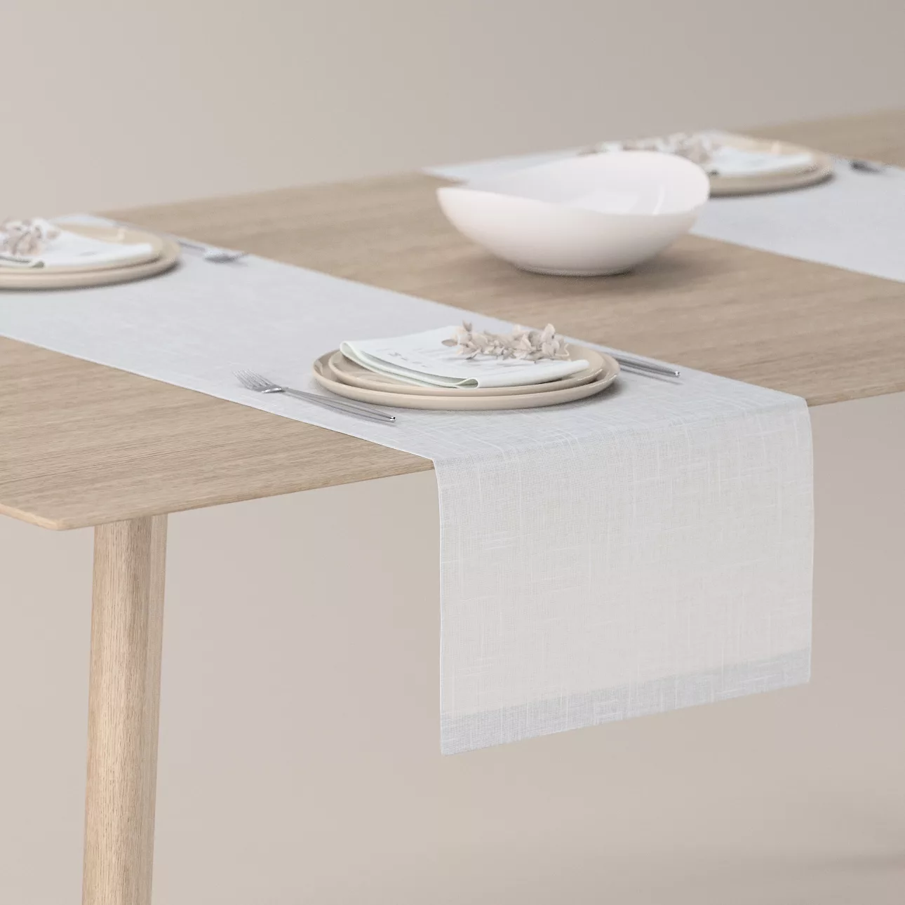 Tischläufer, weiss, 40 x 130 cm, Romantica (128-77) günstig online kaufen