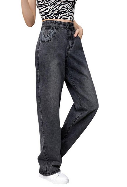 CHENIN Bequeme Jeans Damen-jeanshose, gewaschene, gerade jeanshose Lässige günstig online kaufen