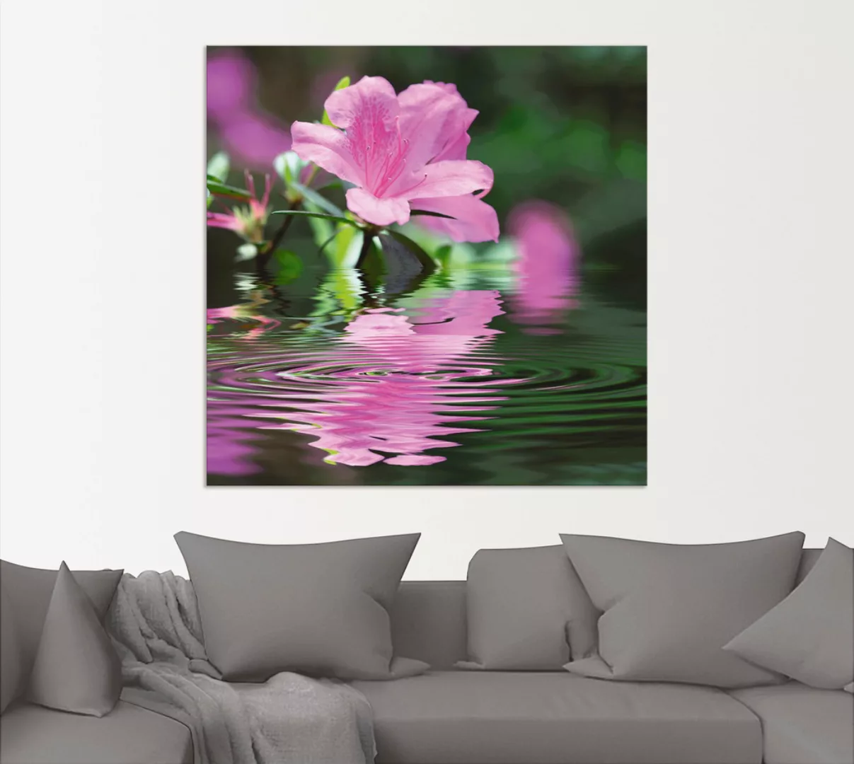 Artland Wandbild "Azalee", Blumen, (1 St.), als Alubild, Outdoorbild, Leinw günstig online kaufen