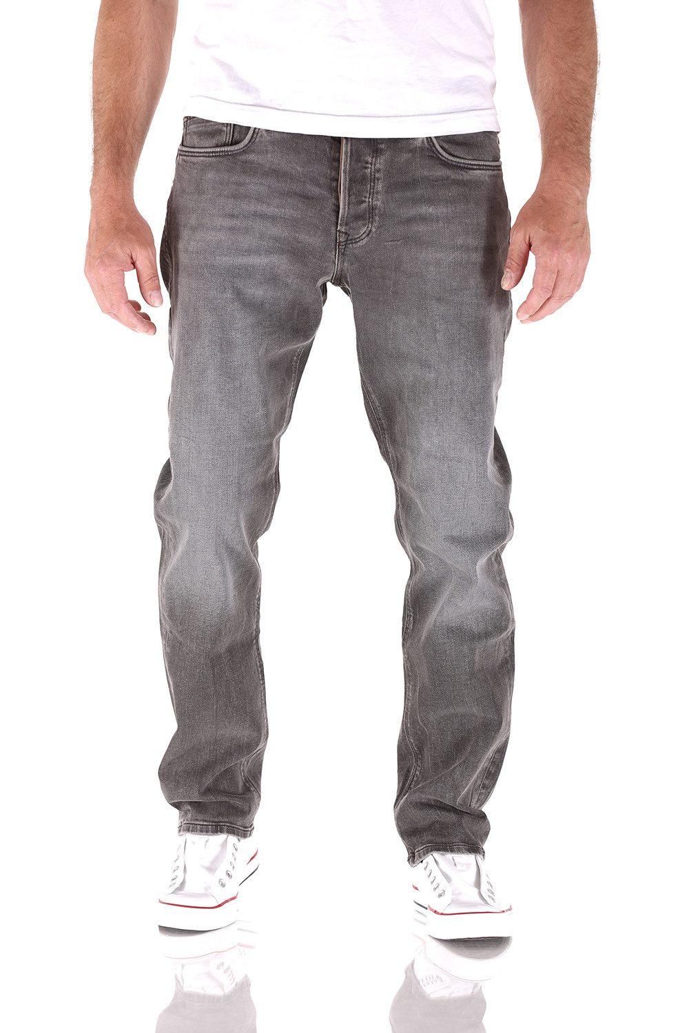 Jack & Jones Tapered-fit-Jeans JJIMIKE JJWELLS günstig online kaufen