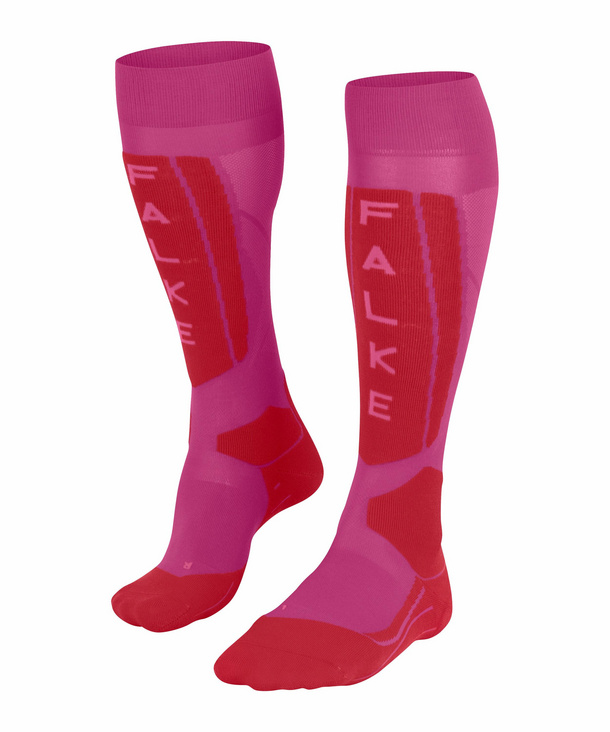 FALKE SK5 Damen Skisocken, 37-38, Pink, Seide, 16564-852802 günstig online kaufen