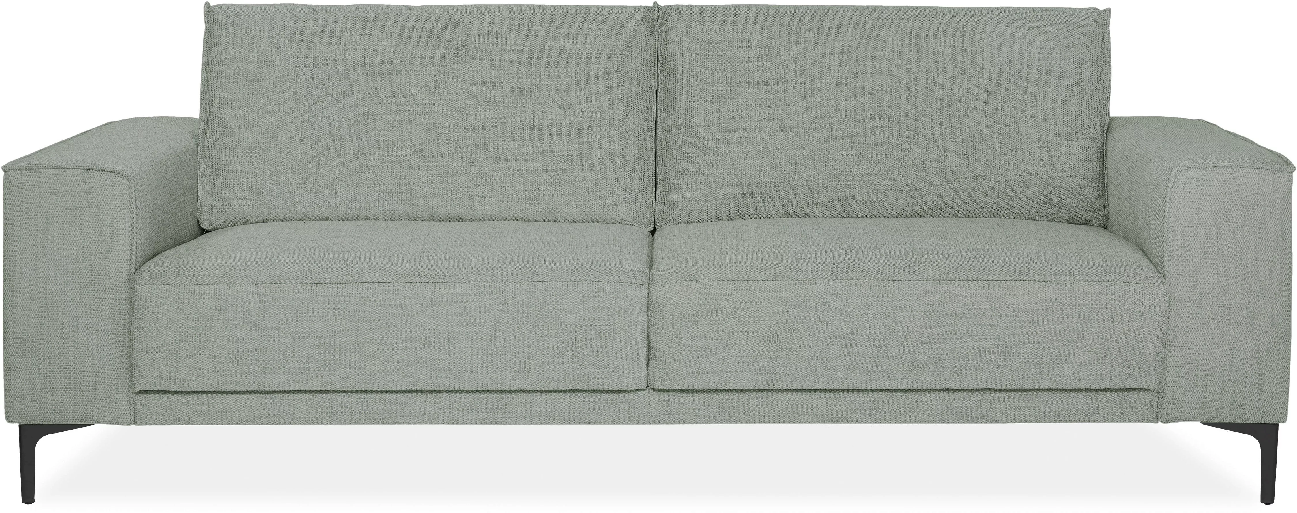 Places of Style 3-Sitzer "3er Sofa Oland, Struktur, Flachgewebe, Luxus-Micr günstig online kaufen