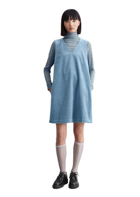 Marc O'Polo DENIM Minikleid aus elastischem Organic Cotton-Mix günstig online kaufen